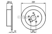 OEM BREMSSCHEIBE 0986479200