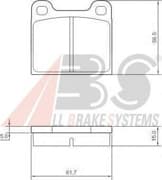 OEM PAD KIT, DISC BRAKE 36009