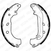 OEM BRAKE SHOE AXLE SET LS1940