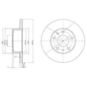 OEM BRAKE DISC (DOUBLE PACK) BG2845