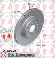 OEM DISC BRAKE ROTOR 100330920