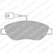 OEM BRAKE PAD AXLE SET LP1720