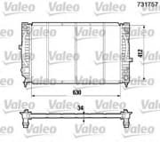 OEM RADIATOR 731757