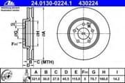 OEM BRAKE ROTOR 24013002241