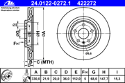 OEM BRAKE ROTOR 24012202721