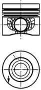 OEM PISTON, WITH PIN 40558620