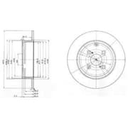 OEM BRAKE DISC (DOUBLE PACK) BG3974