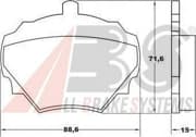 OEM Brake Pads/ABS 36125