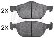 OEM Brake Pads/ABS 35002