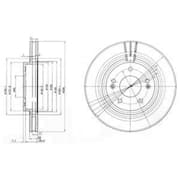 OEM BRAKE DISC (DOUBLE PACK) BG3860