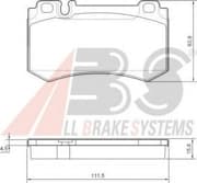 OEM PAD KIT, DISC BRAKE 37454