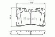 OEM Brake Lining 0986494423