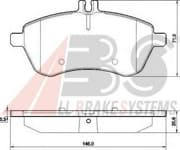 OEM Brake Pads/ABS 37584