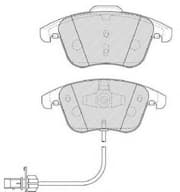 OEM BRAKE PAD SET/A4/A5 FDB4045