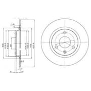 OEM BRAKE DISC (DOUBLE PACK) BG2355