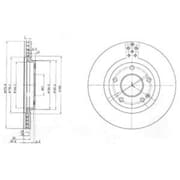 OEM BRAKE DISC (DOUBLE PACK) BG3829