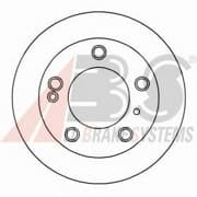 OEM Brake Discs/ABS 16053