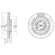 OEM BRAKE DISC (DOUBLE PACK) BG3847