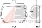 OEM Brake Pads/ABS 36011