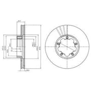 OEM BRAKE DISC (DOUBLE PACK) BG4173