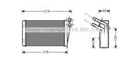 OEM HEATER, RADIAOR RT6228