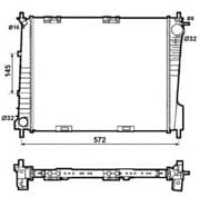 OEM RADIATOR ASSY, ENGINE COOLANT 53077