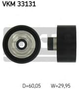 OEM TENSIONER ASSY, PULLEY VKM33131