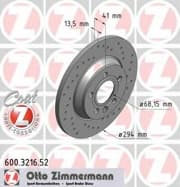 OEM BRAKE ROTOR 600321652