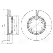 OEM BRAKE DISC (DOUBLE PACK) BG4210