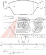 OEM Brake Pads/ABS 36894