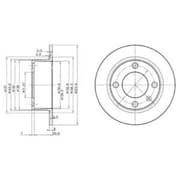 OEM BRAKE DISC (DOUBLE PACK) BG2691