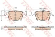 OEM PAD KIT, DISC BRAKE GDB1957