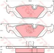 OEM PAD KIT, DISC BRAKE GDB299