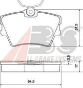 OEM PAD KIT, DISC BRAKE 36983