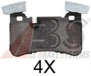 OEM Brake Pads/ABS 37812