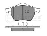 OEM DISC BRAKE PAD SET 0252191119