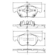 OEM NIPPARTS BRAKE PADS J3602115