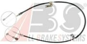 OEM CABLE ASSY, PARKING BRAKE K15947