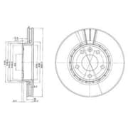 OEM BRAKE DISC (DOUBLE PACK) BG3768