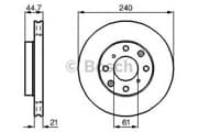 OEM BREMSSCHEIBE 0986478115