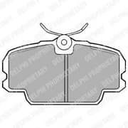 OEM BRAKE PAD AXLE SET LP455