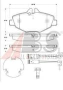 OEM PAD KIT, DISC BRAKE 37306