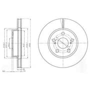 OEM BRAKE DISC (DOUBLE PACK) BG4269