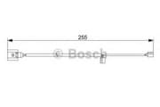 OEM SENSOR ASSY, BRAKE PAD WEAR 1987473013