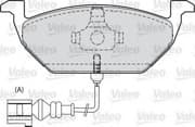 OEM Brake Pad FRT Golf IV With Sensor 598408