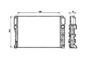 OEM RADIATOR ASSY, A/C 53829