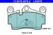 OEM PAD KIT, DISC BRAKE 13047049762