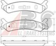 OEM PAD KIT, DISC BRAKE 36754