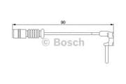 OEM SENSOR ASSY, BRAKE PAD WEAR 1987474901