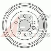 OEM Brake Drums/ABS 2403S